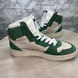 Axel Arigato Dice Hi 'Kale Green' High-Top Sneakers Women Size 6 Shoes F0003013